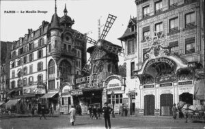 Paryż 1900 rok. Zdjęcie z internetu.